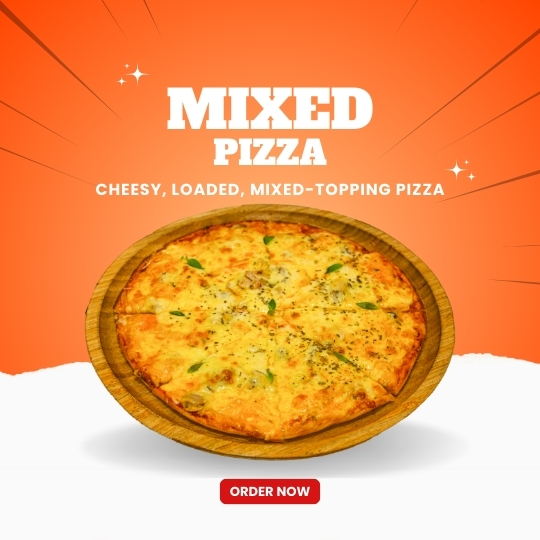 Online food delivery near me- mixed pizza large - SMART MAHAL - Best Food Delivery in kathmandu - powered by partySewa